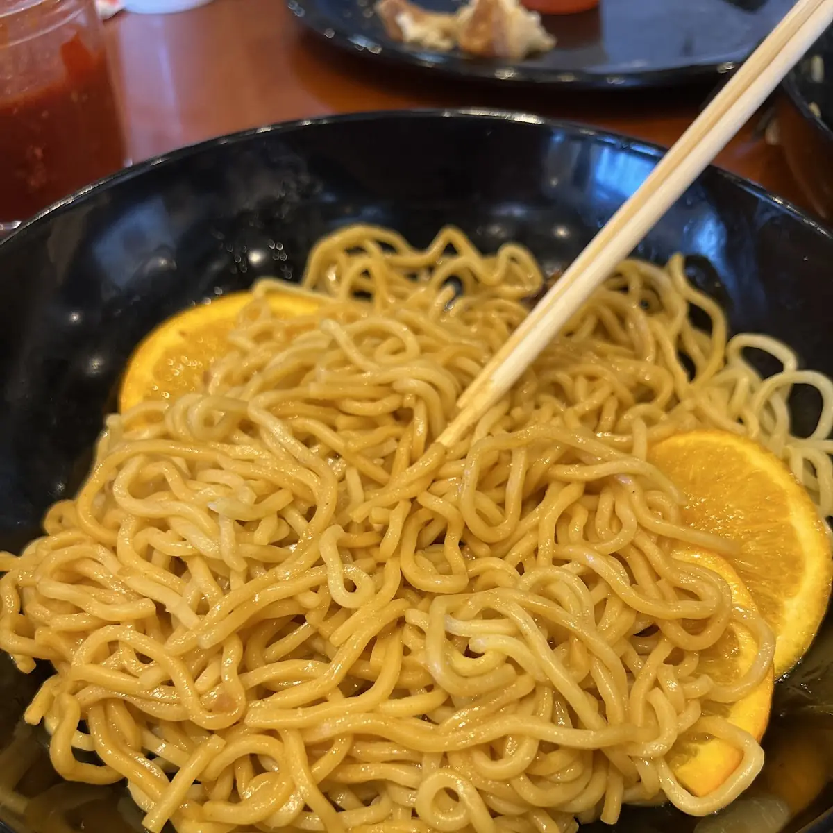 Lemon Chicken Lo Mein Noodles