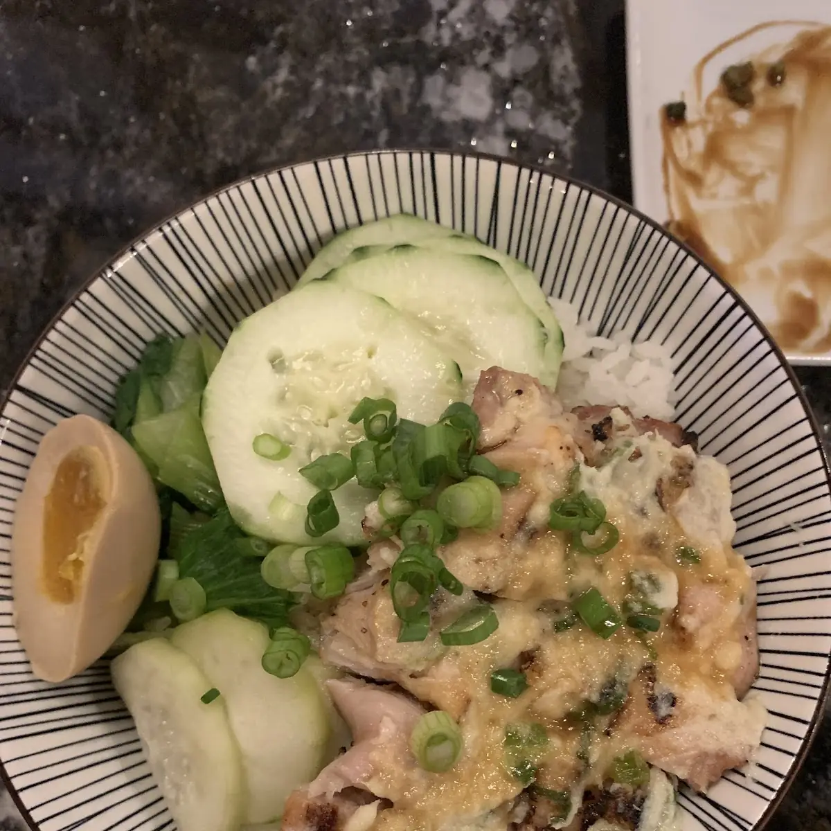 Ginger Garlic Chicken Bowl