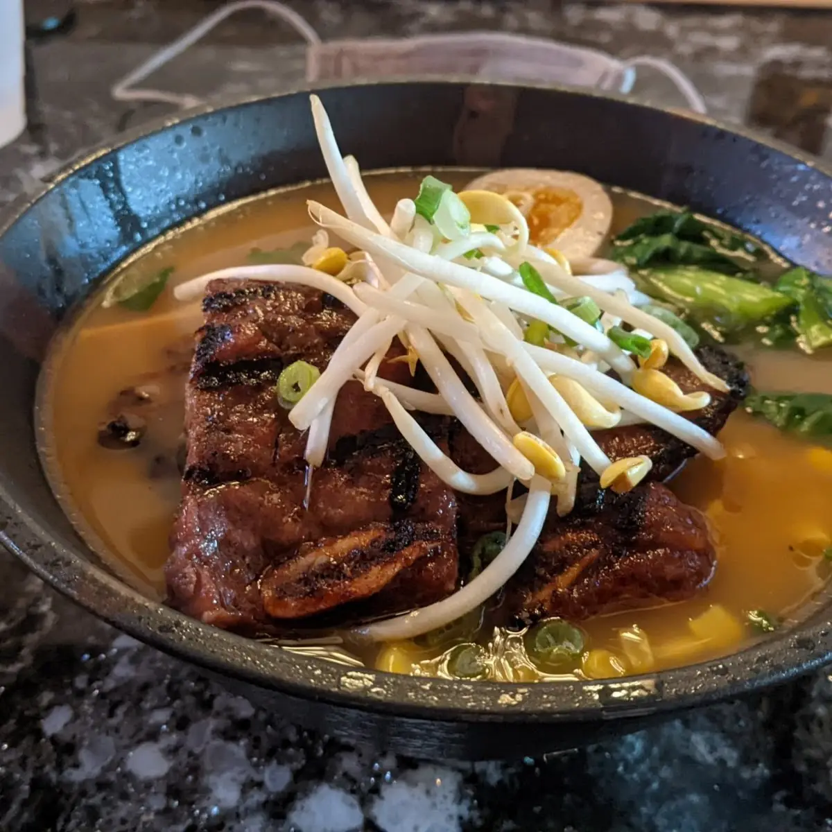 Tonkatsu Ramen with Short Rib