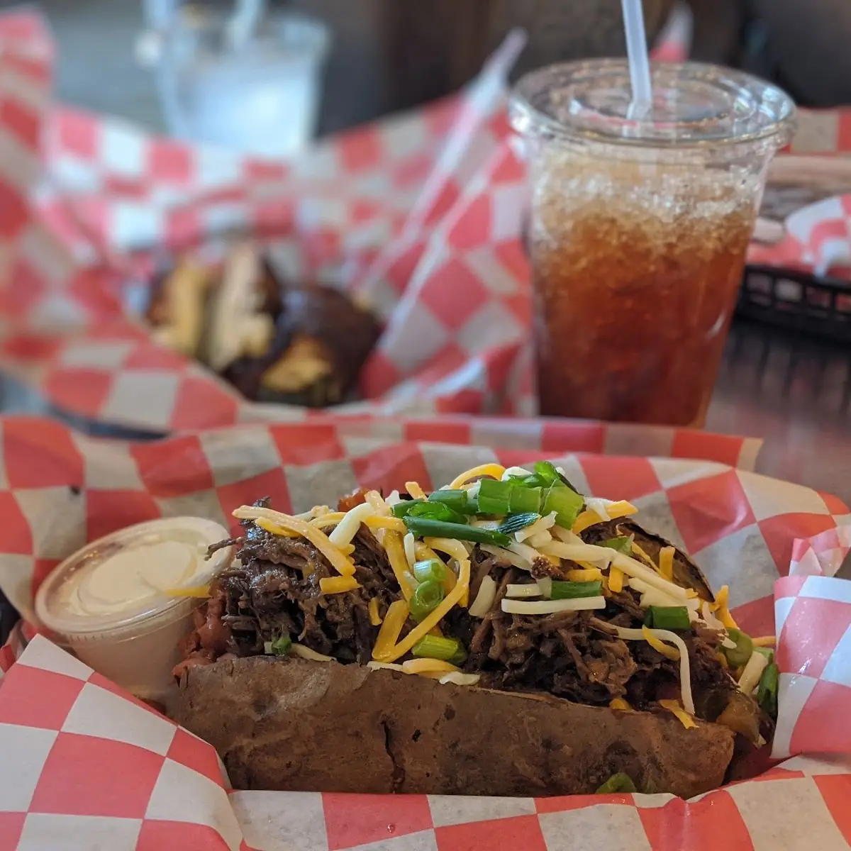 Pulled Pork Baked Potato