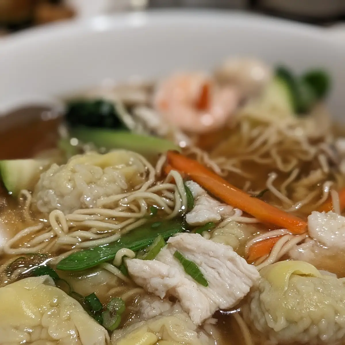 Wonton Noodle Soup