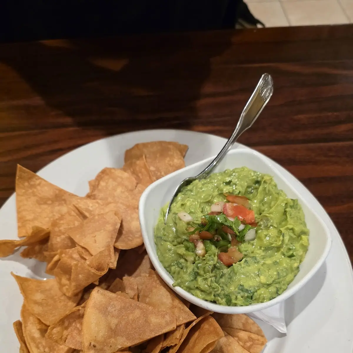 Tortilla Chips and Guacamole