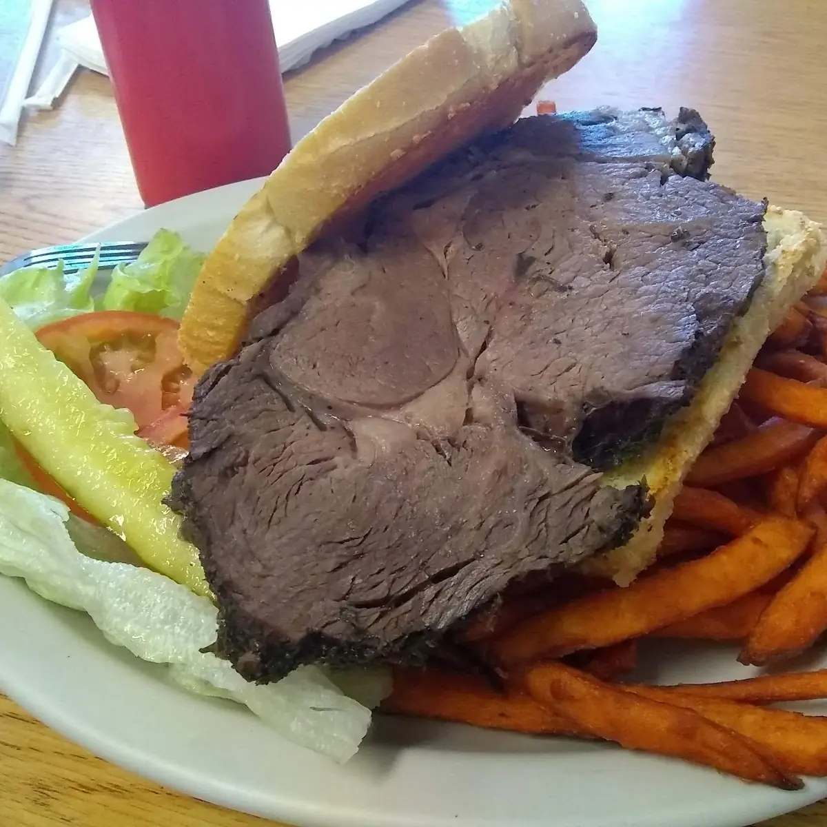 Lunch Special Prime Rib Sandwich