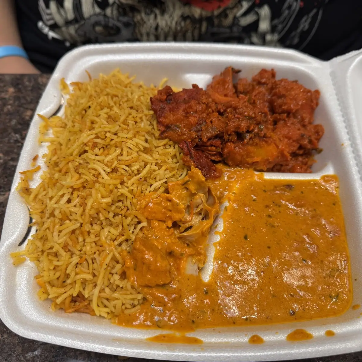 Butter Chicken and Vegetables Masala