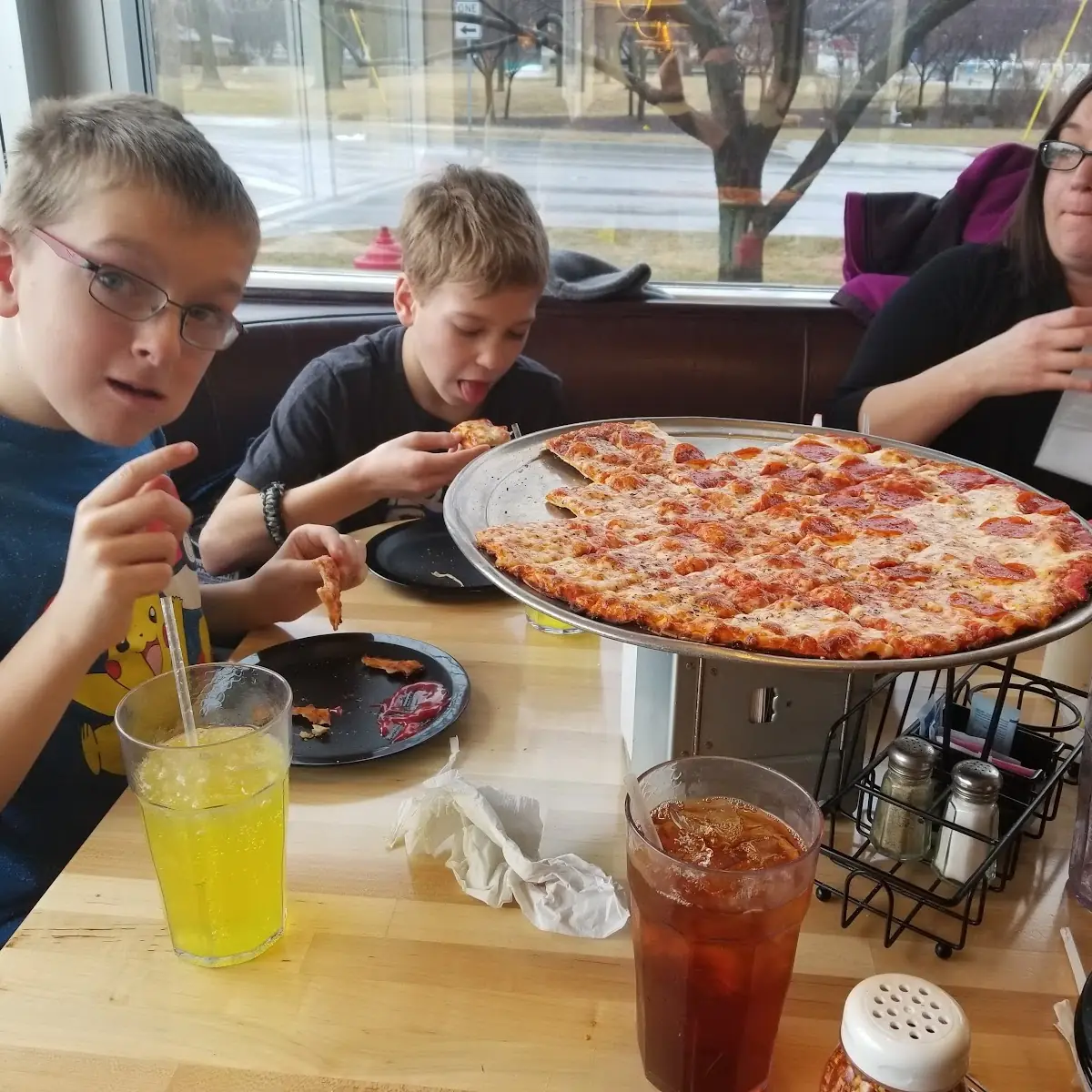 Large Half Pepperoni and Half Sausage Pizza