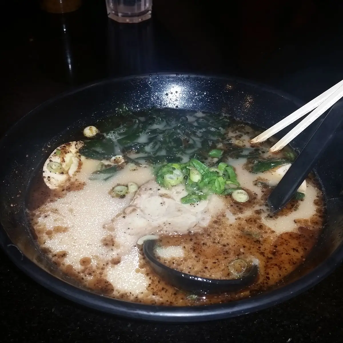 Black Garlic Oil Ramen