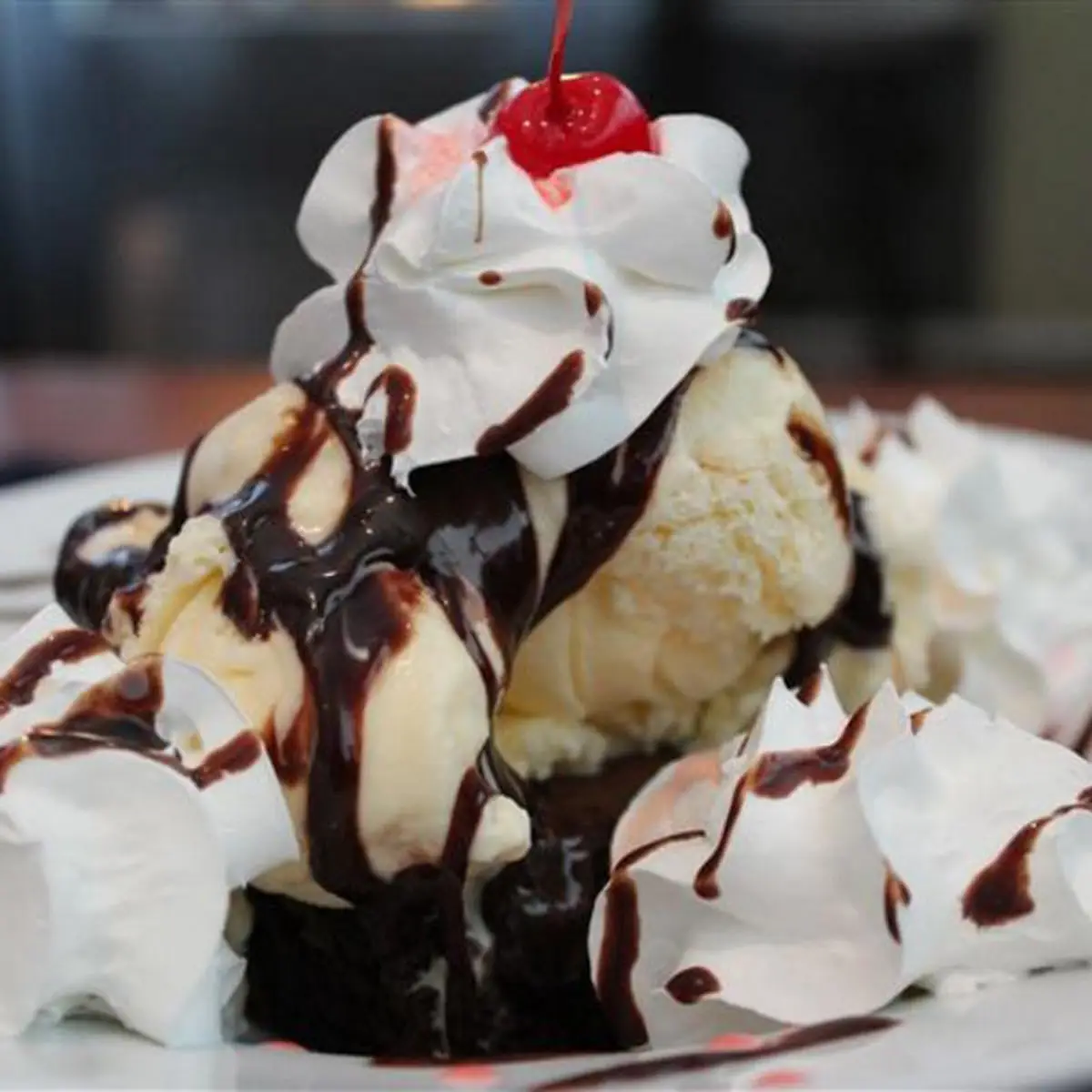 Brownie Sundae
