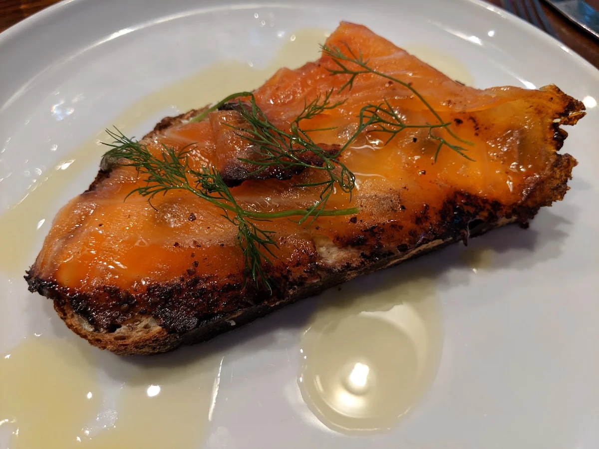 Smoked Salmon Toast