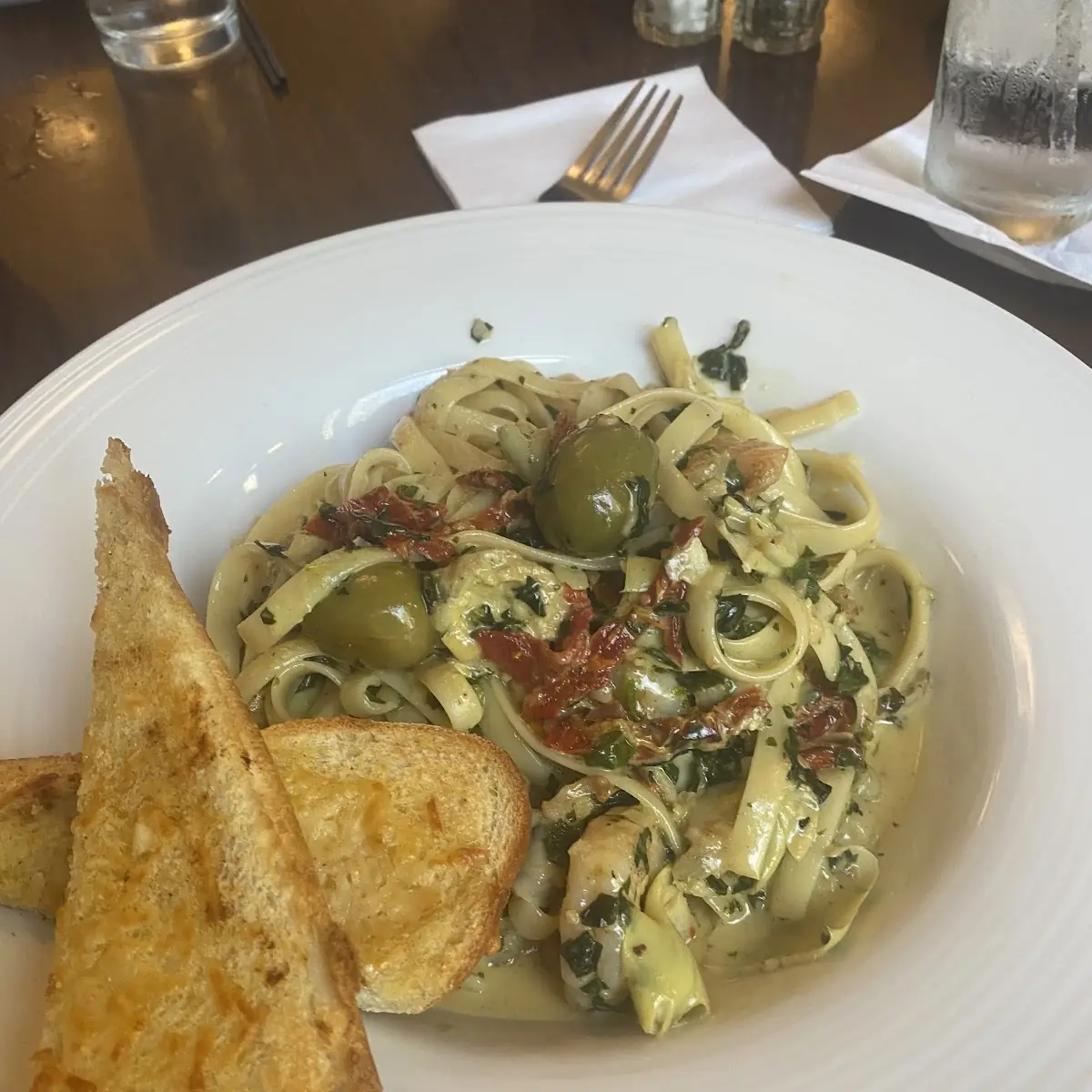 Tuscan Pasta with Shrimp