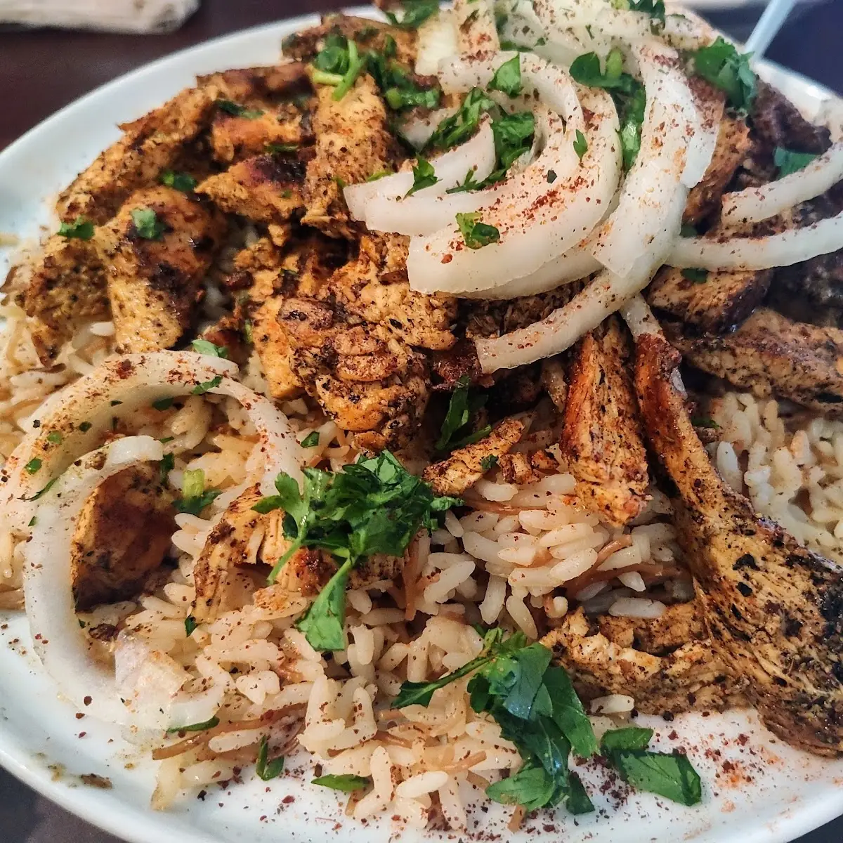 Chicken Shawarma Plate