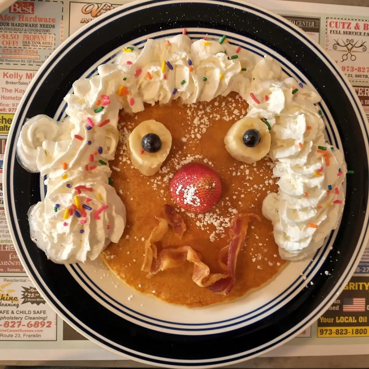 Happy Face Pancake