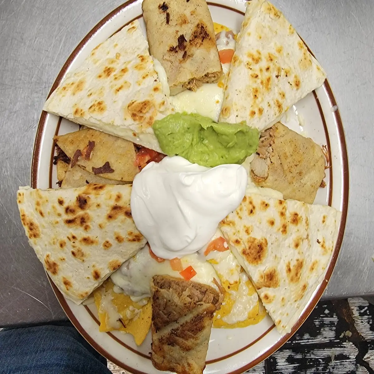 Quesadilla Rice and Beans