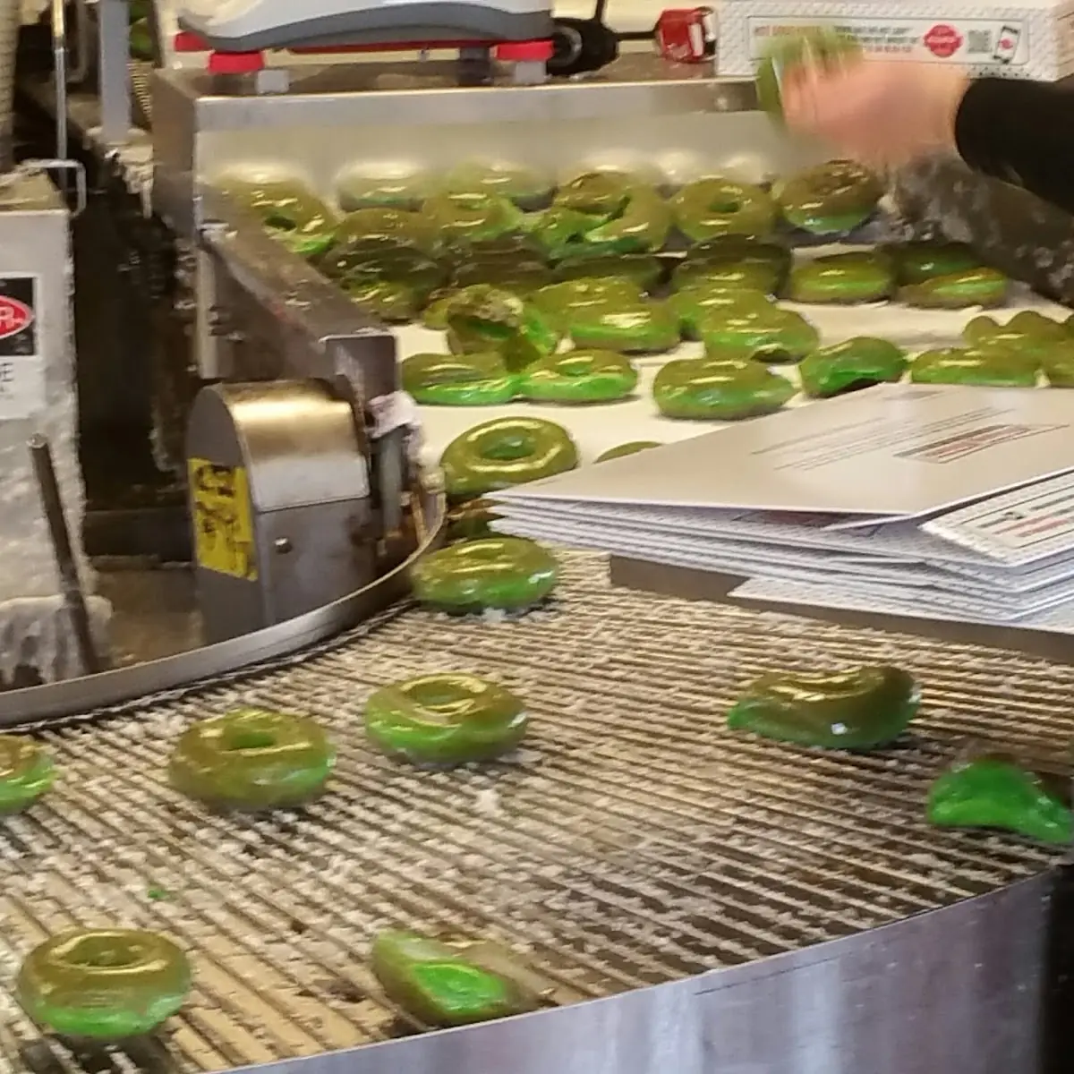 St Patrick's Day Donuts