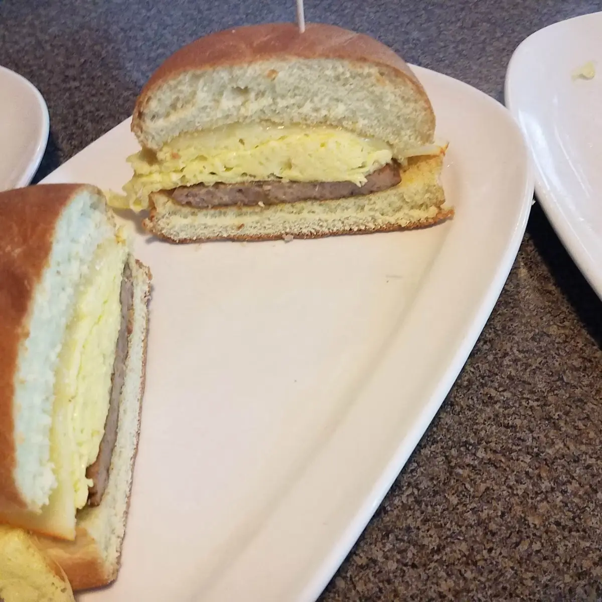 Egg & Cheese Sandwich K