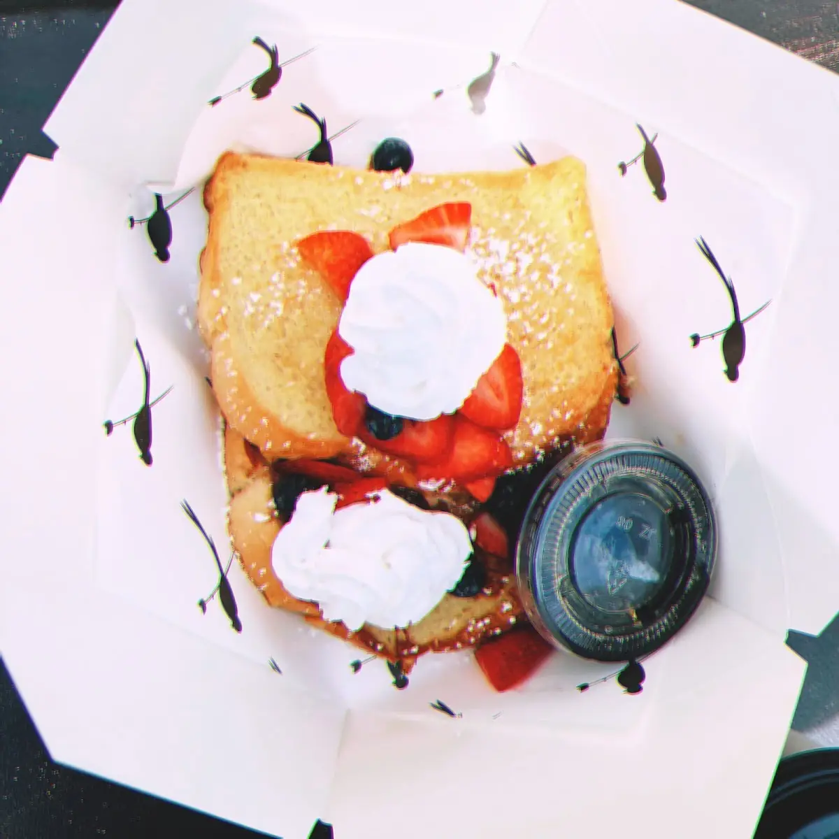 Fruit Donut Waffle