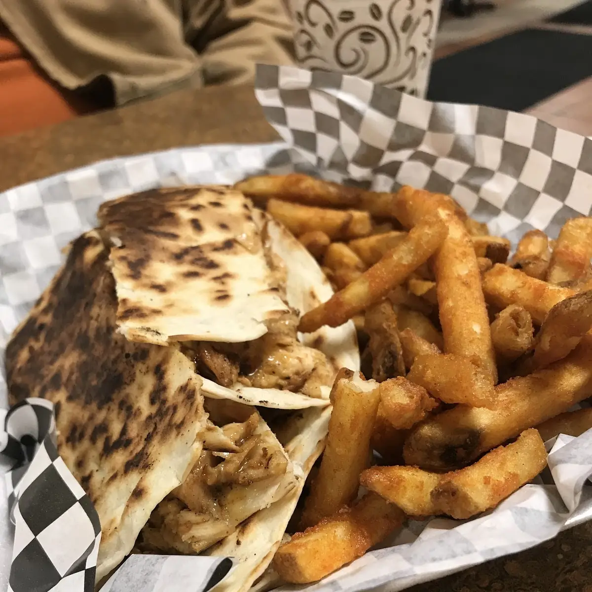 Gyro with Fries