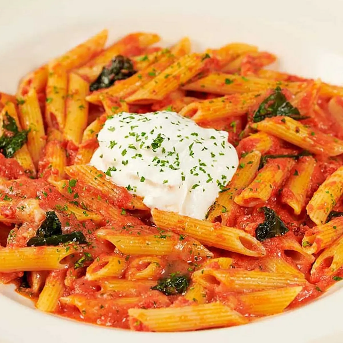 Spicy Rigatoni Vodka