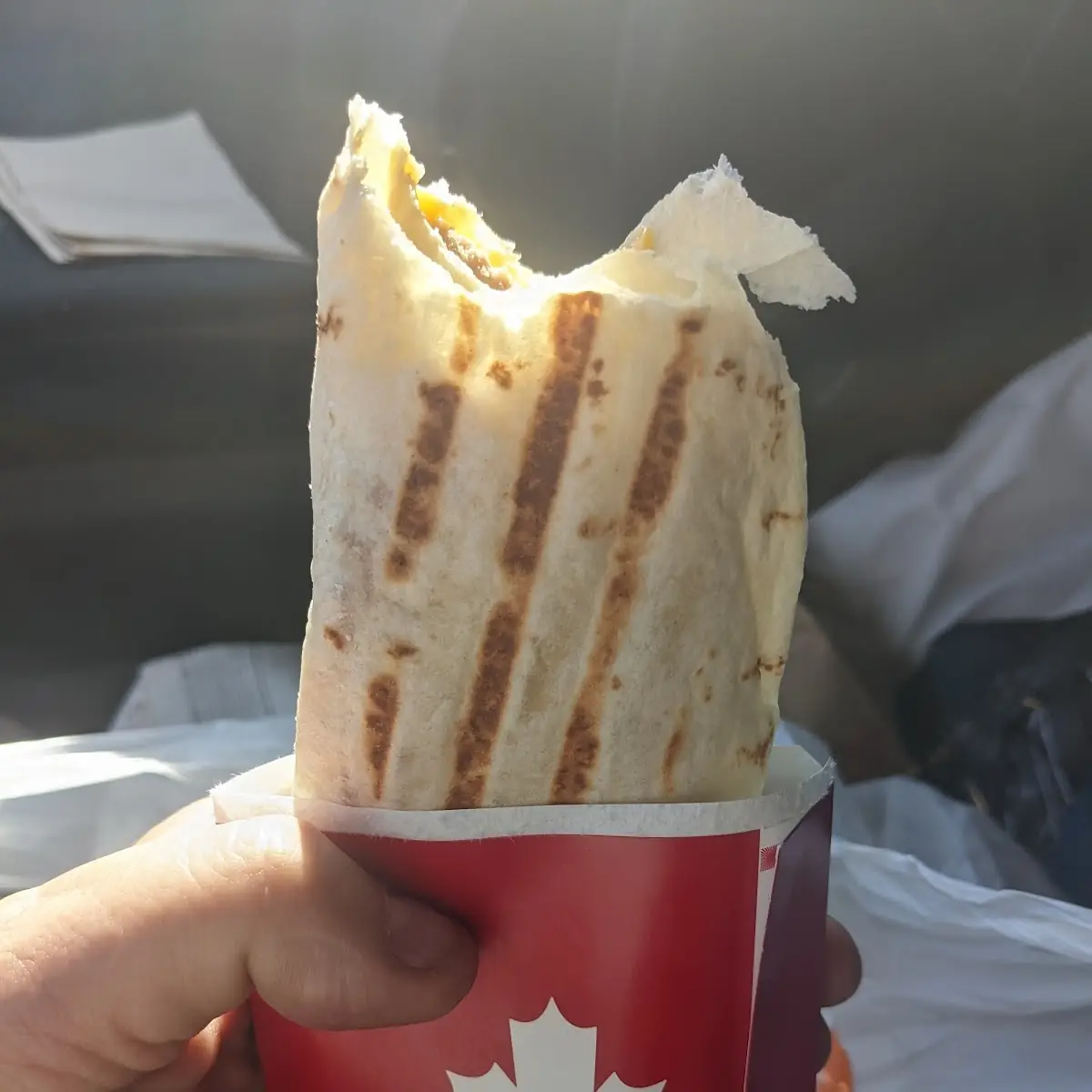 Sausage Egg and Cheese Wrap