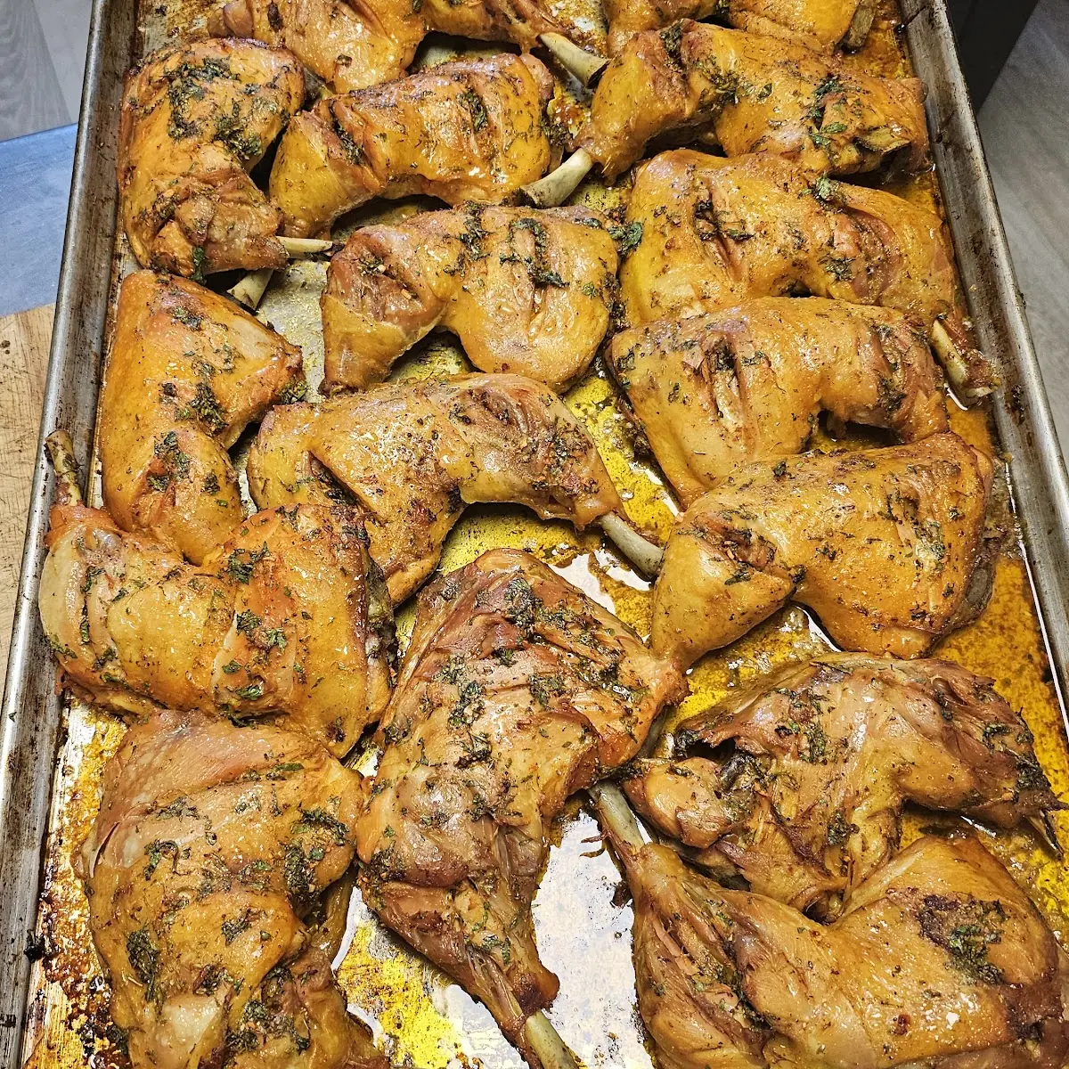Pollo En Jugo de Naranja
