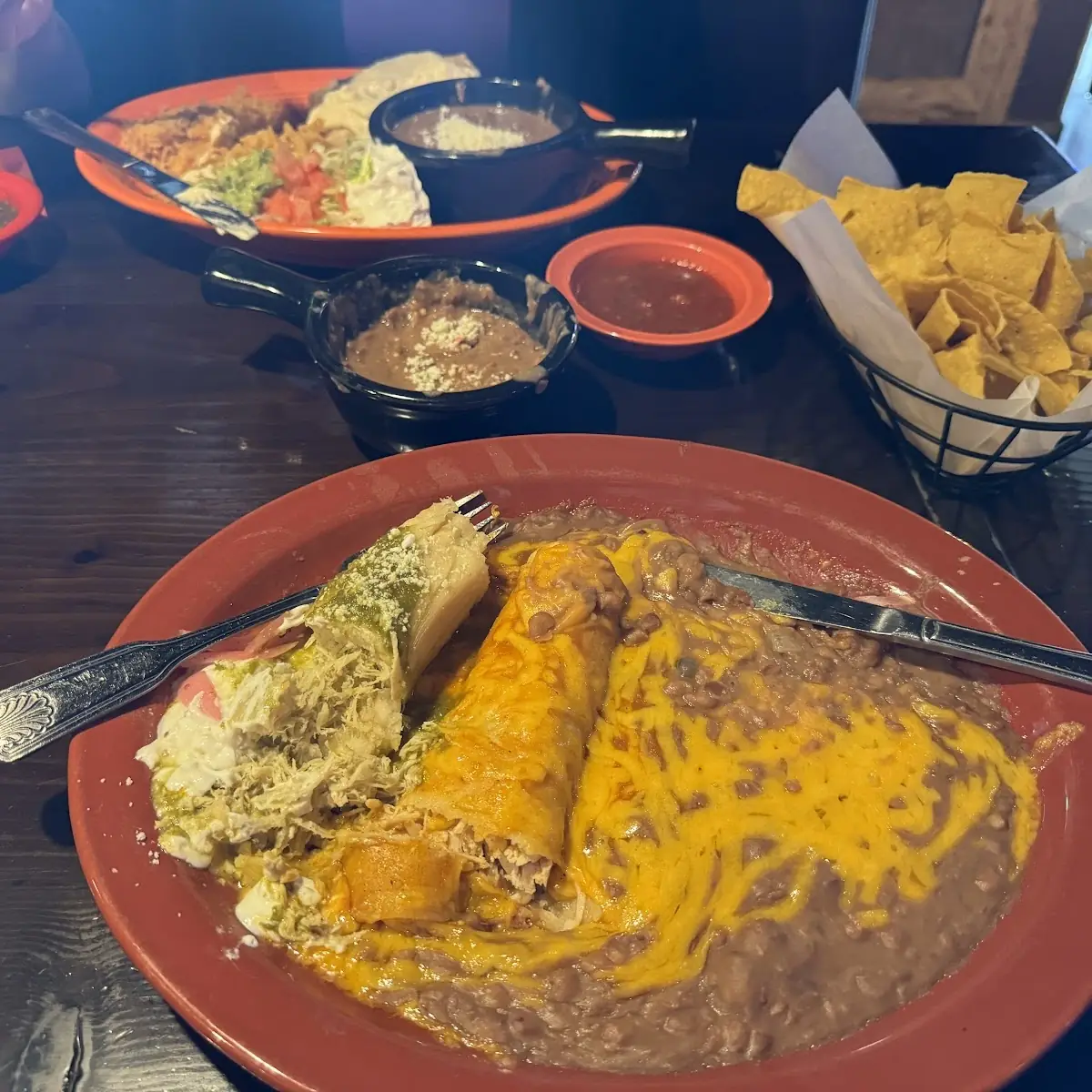 One Chicken Enchilada