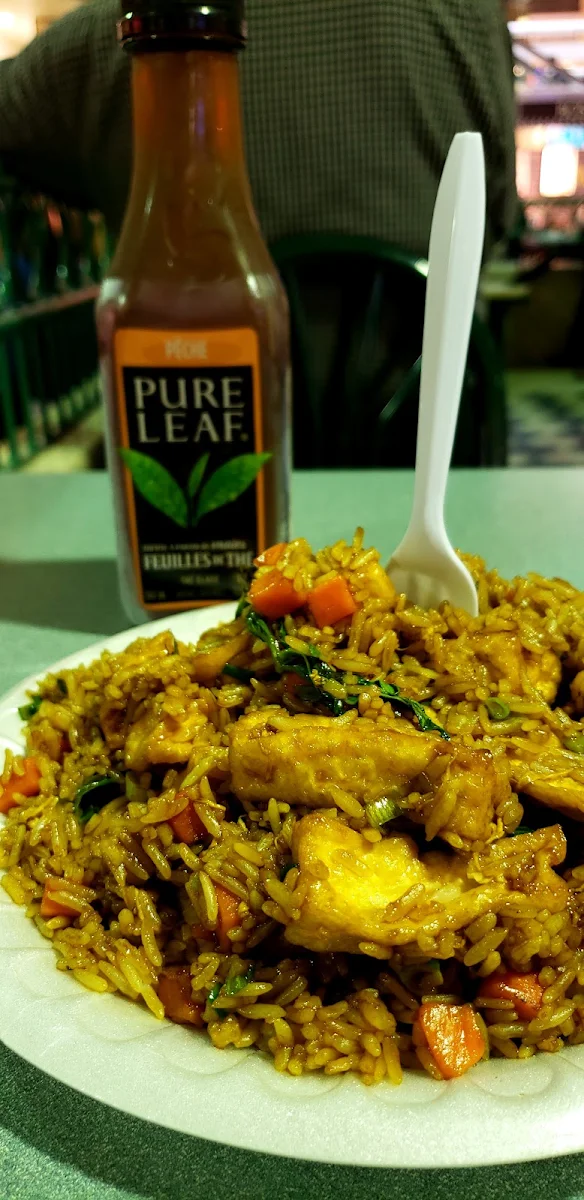 Basil Fried Rice with Tofu