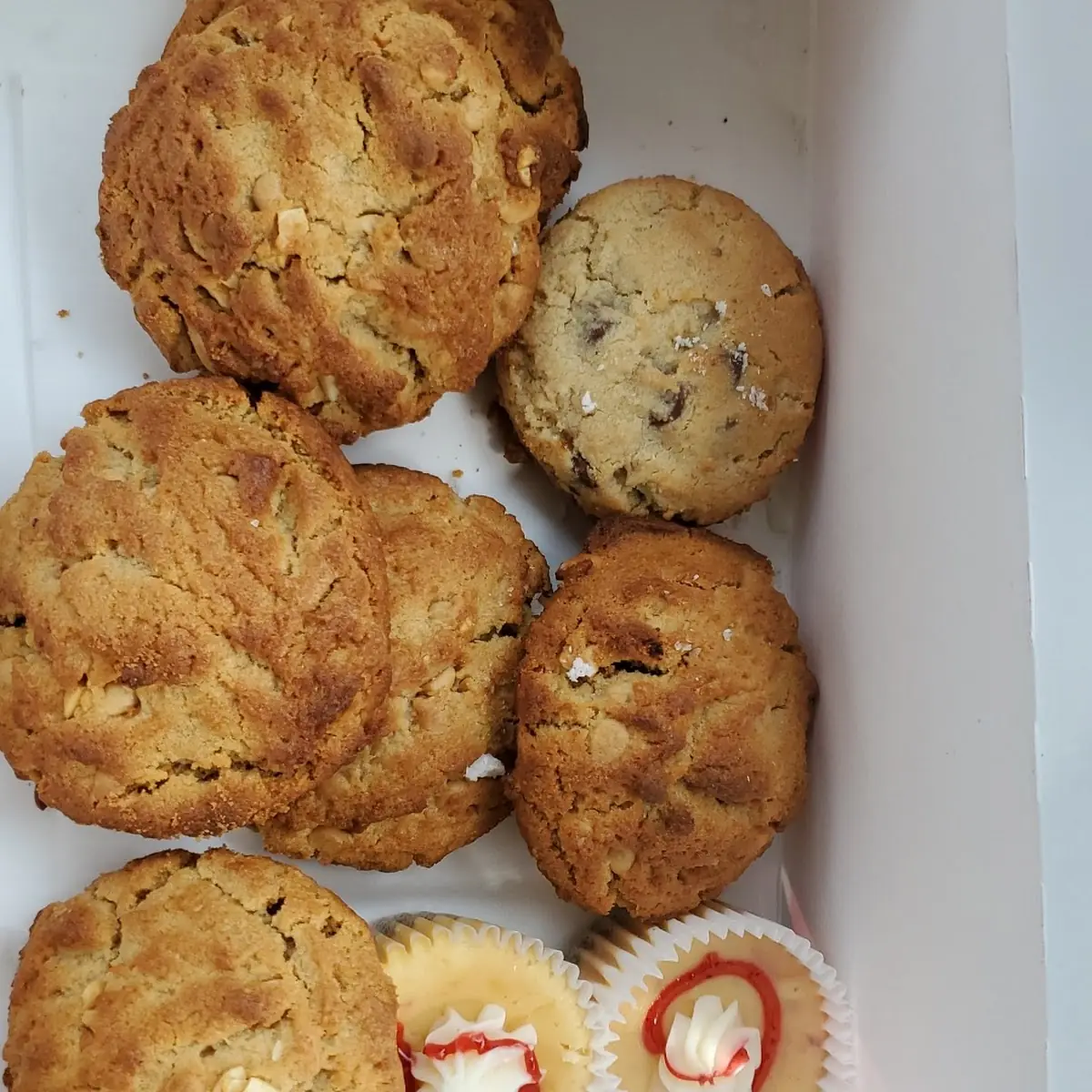 Peanut Butter and Chocolate Chip Cookies