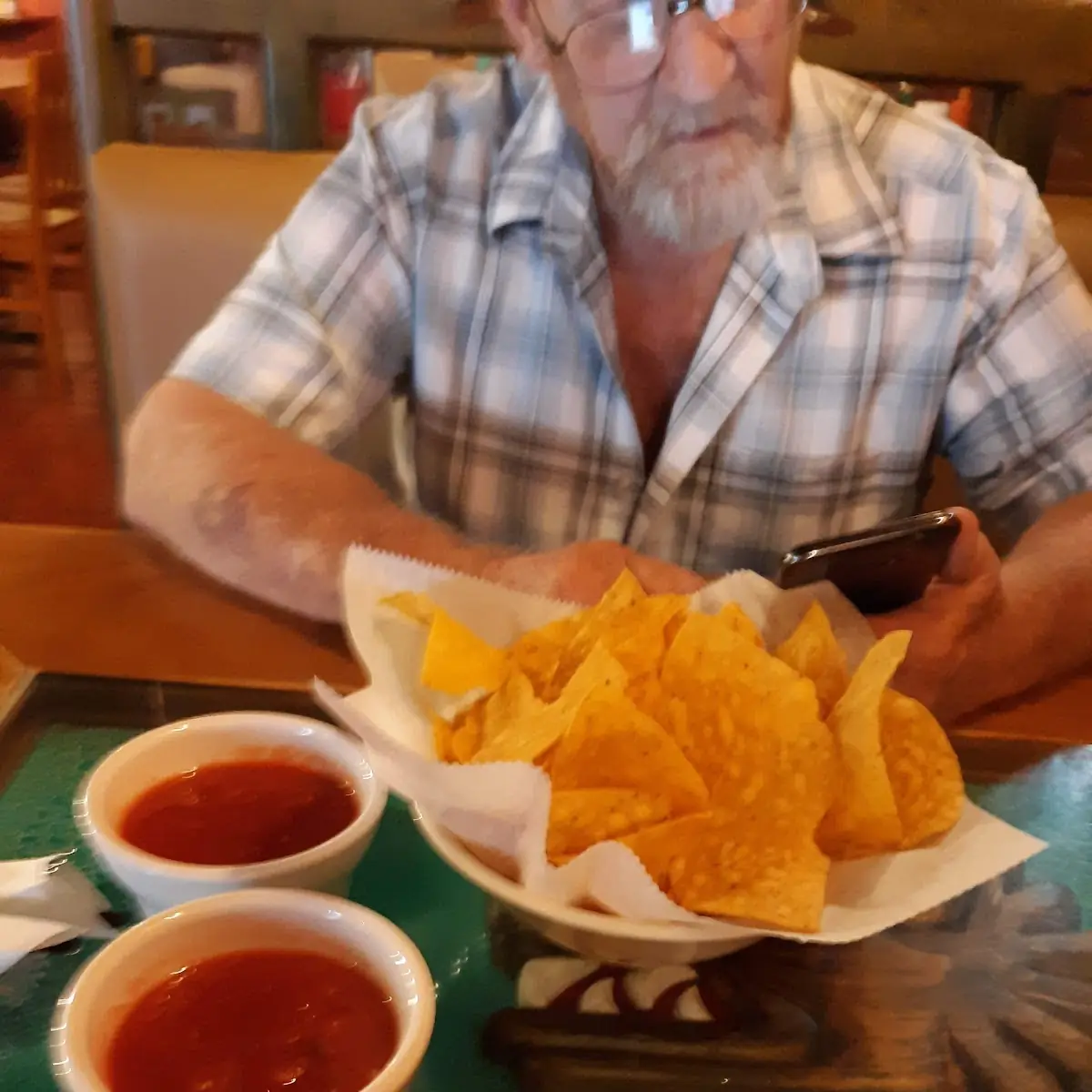 Chips and Dipping Sauce