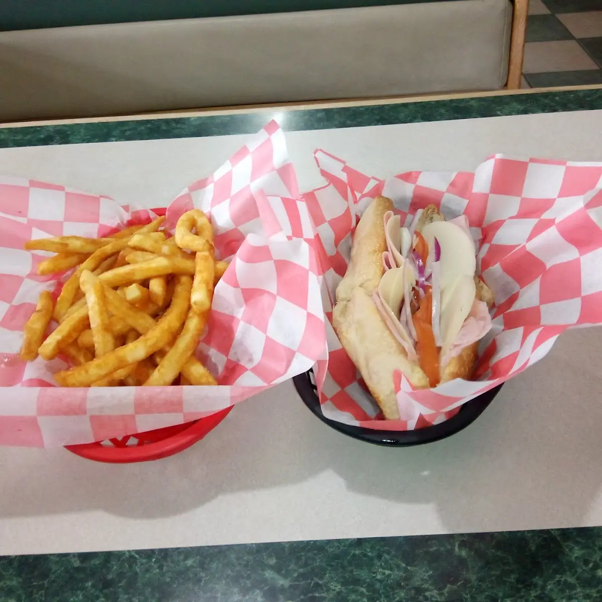 Shrimp Basked with French Fries