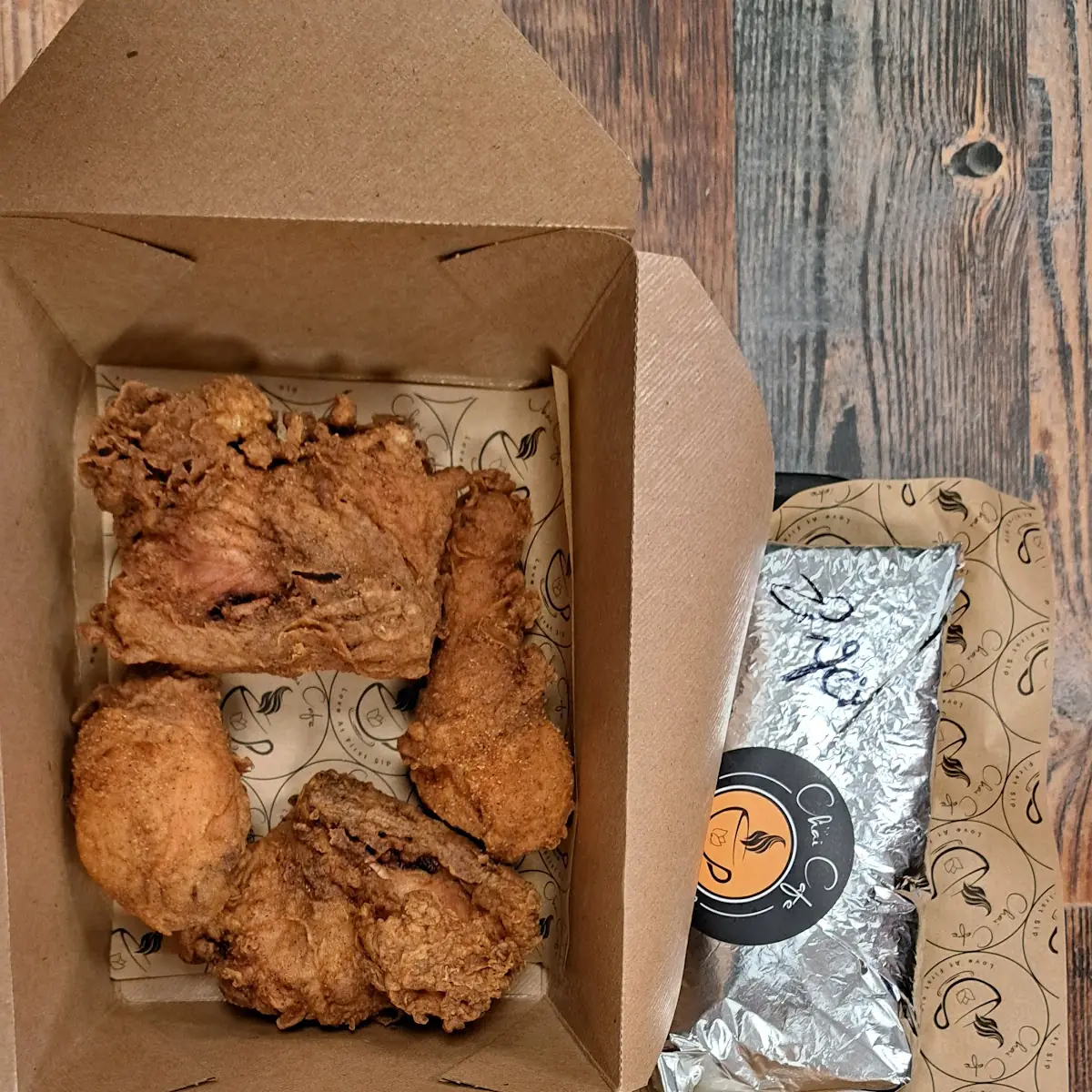 Fried Chicken Chicken Shawarma Samosa Chaat