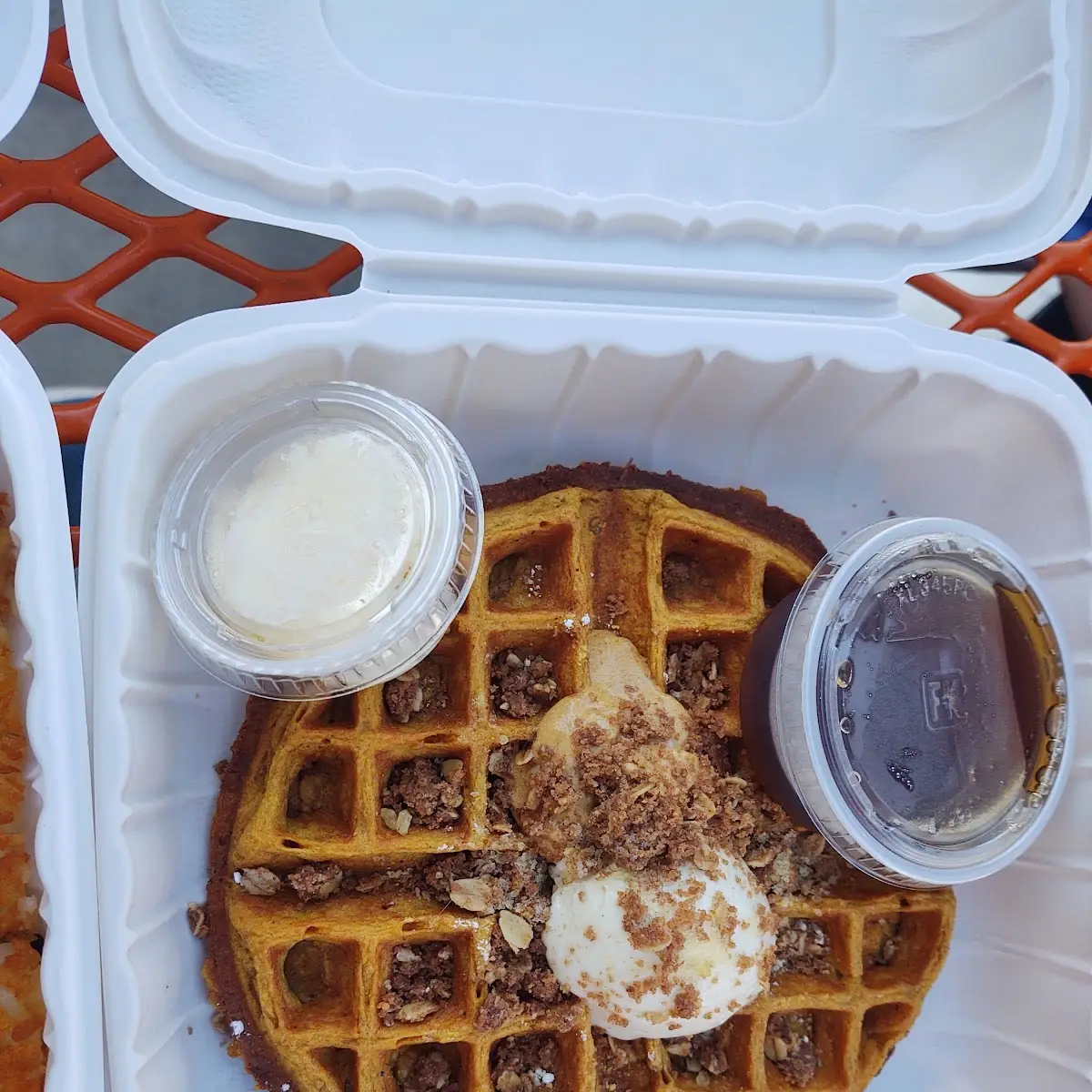 Sweet Potato Waffle