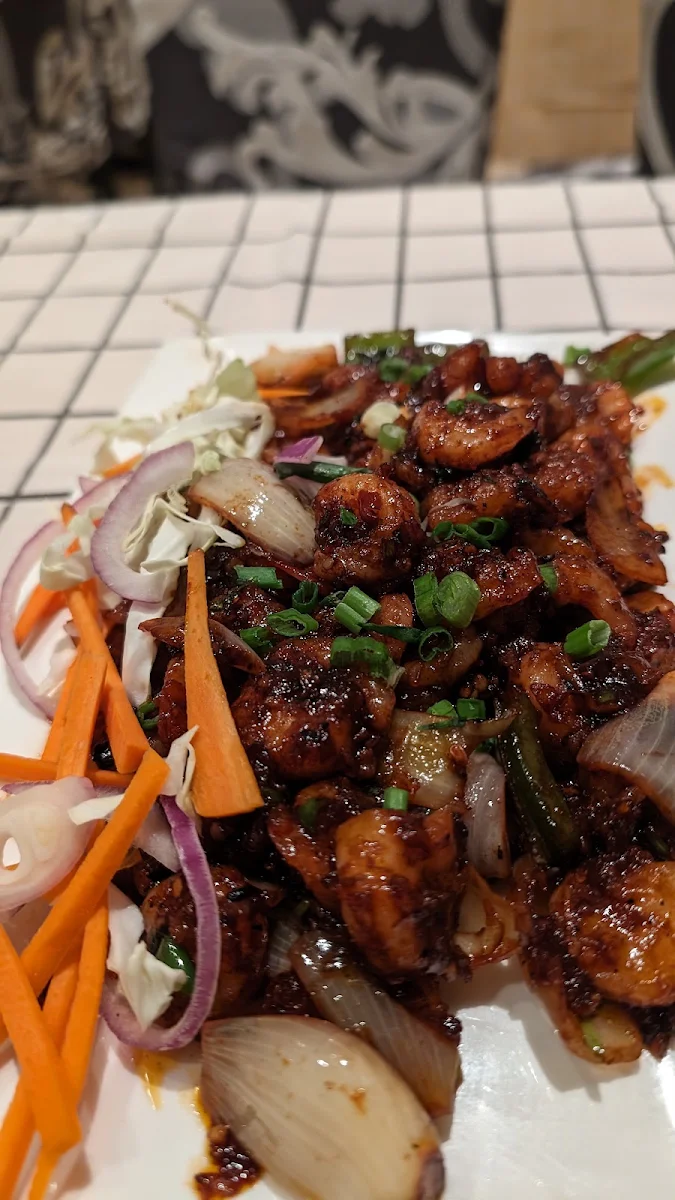 Chilli Prawns