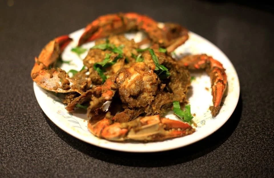 Crab Fry Hyderabadi Style