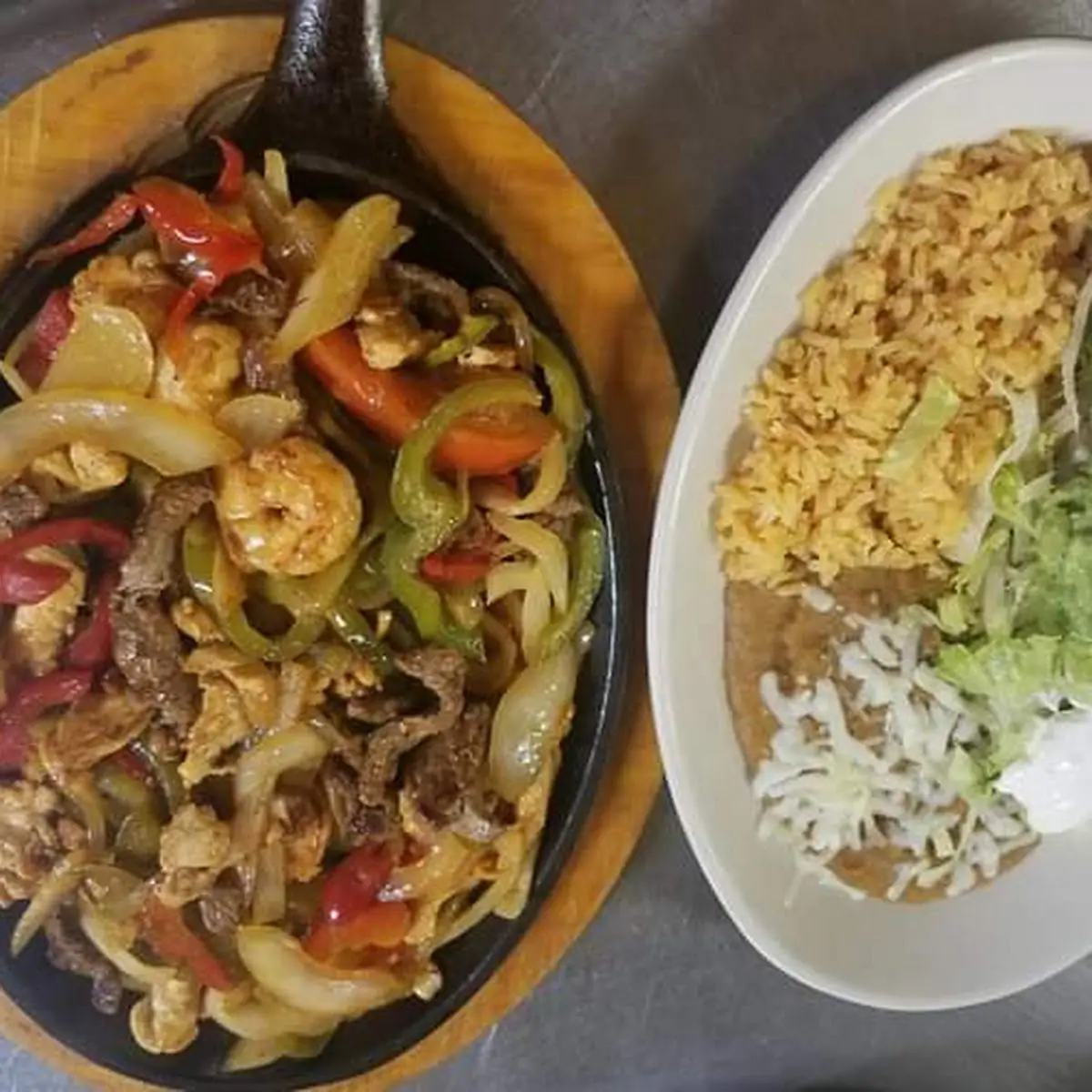 Trio Fajitas