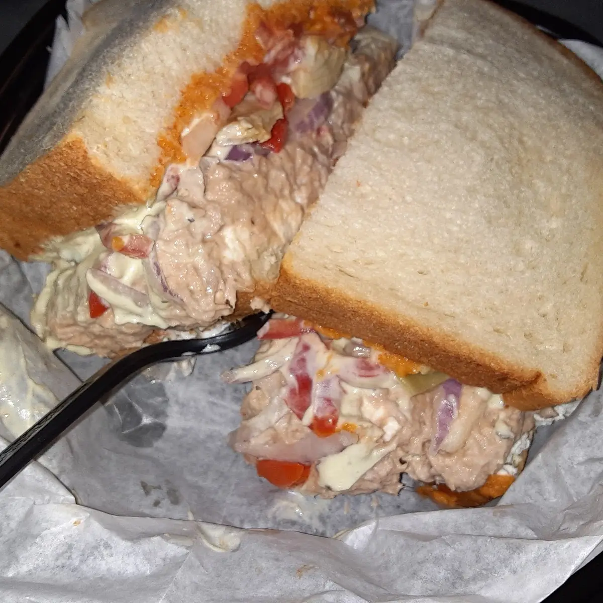 Lemon Tuna Salad Sandwich