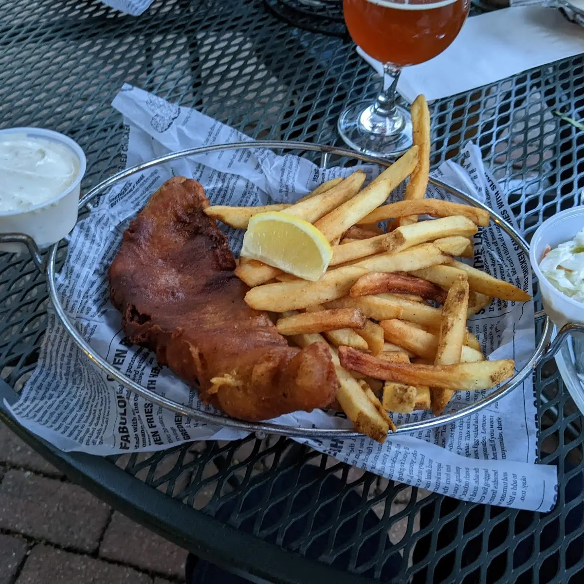 Beer Battered Walleye