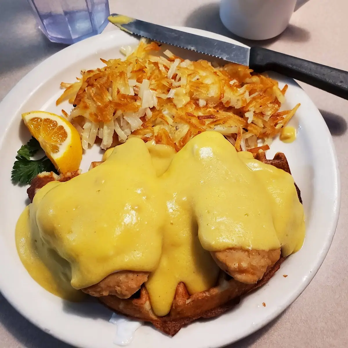 Chicken Egg Benedict