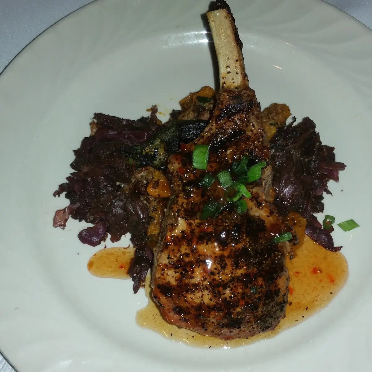 Harissa Braised Lamb Shank