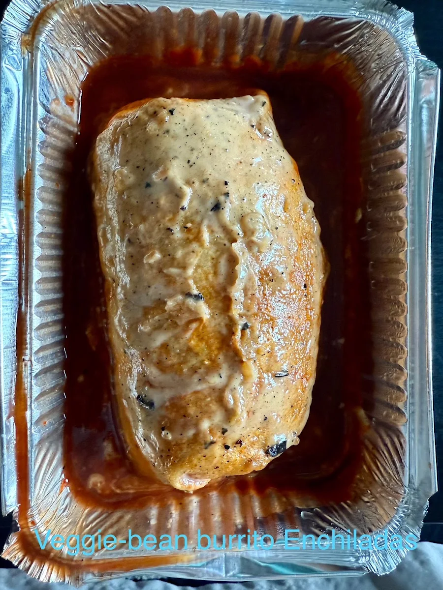 Bean Burritos Enchiladas