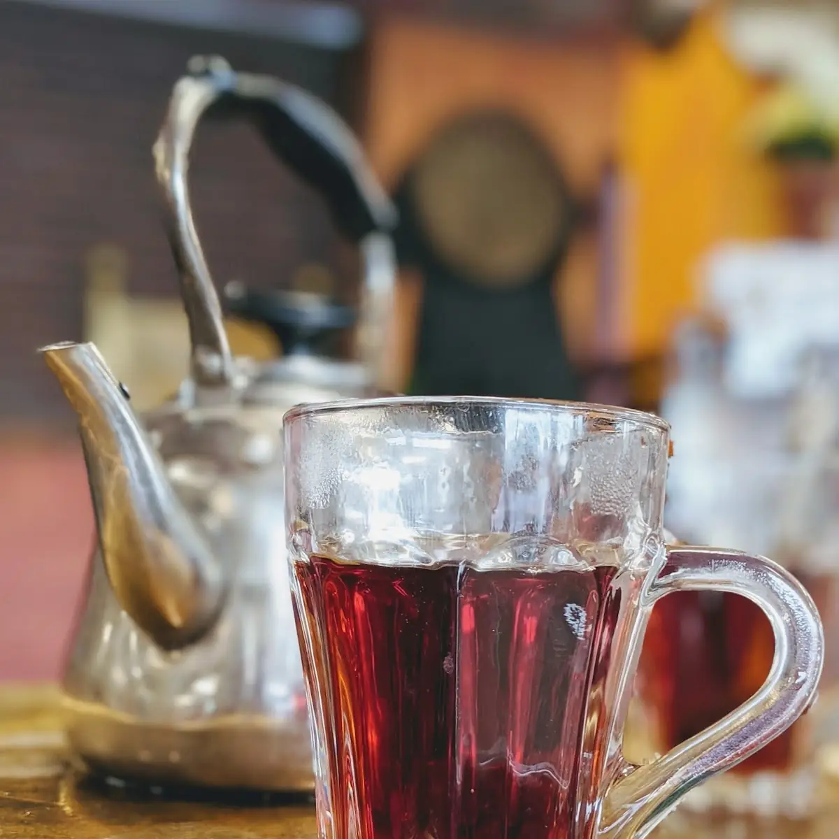 Hot Mint Tea