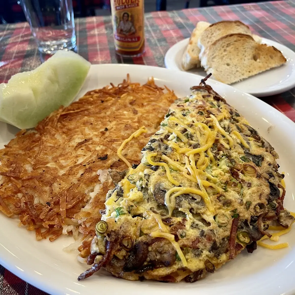 California Omelette Hash Browns