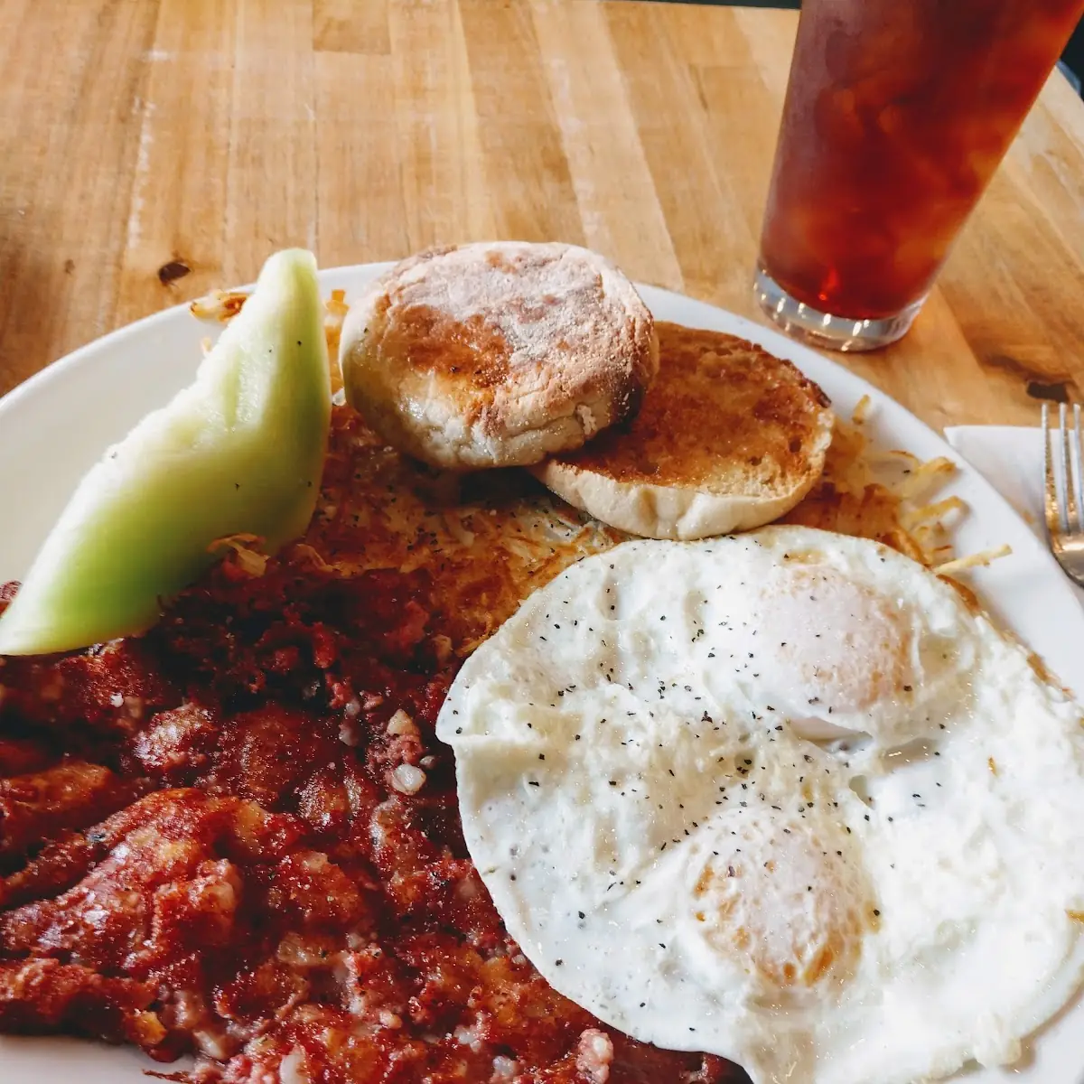 Corned Beef Hash & Eggs