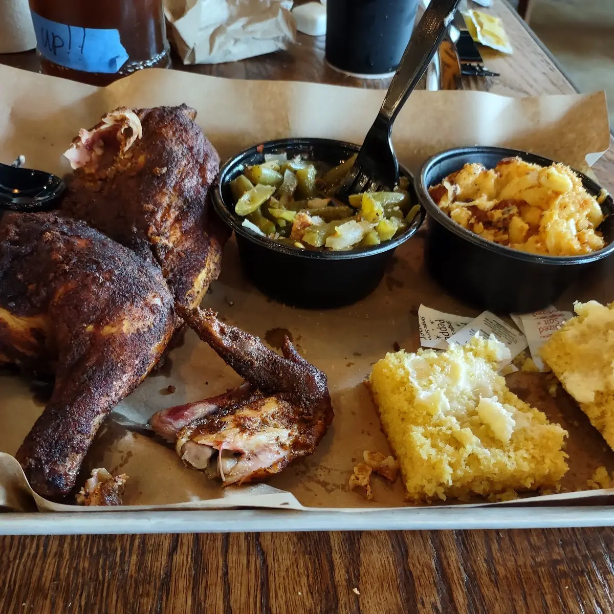 Half Chicken Green Beans