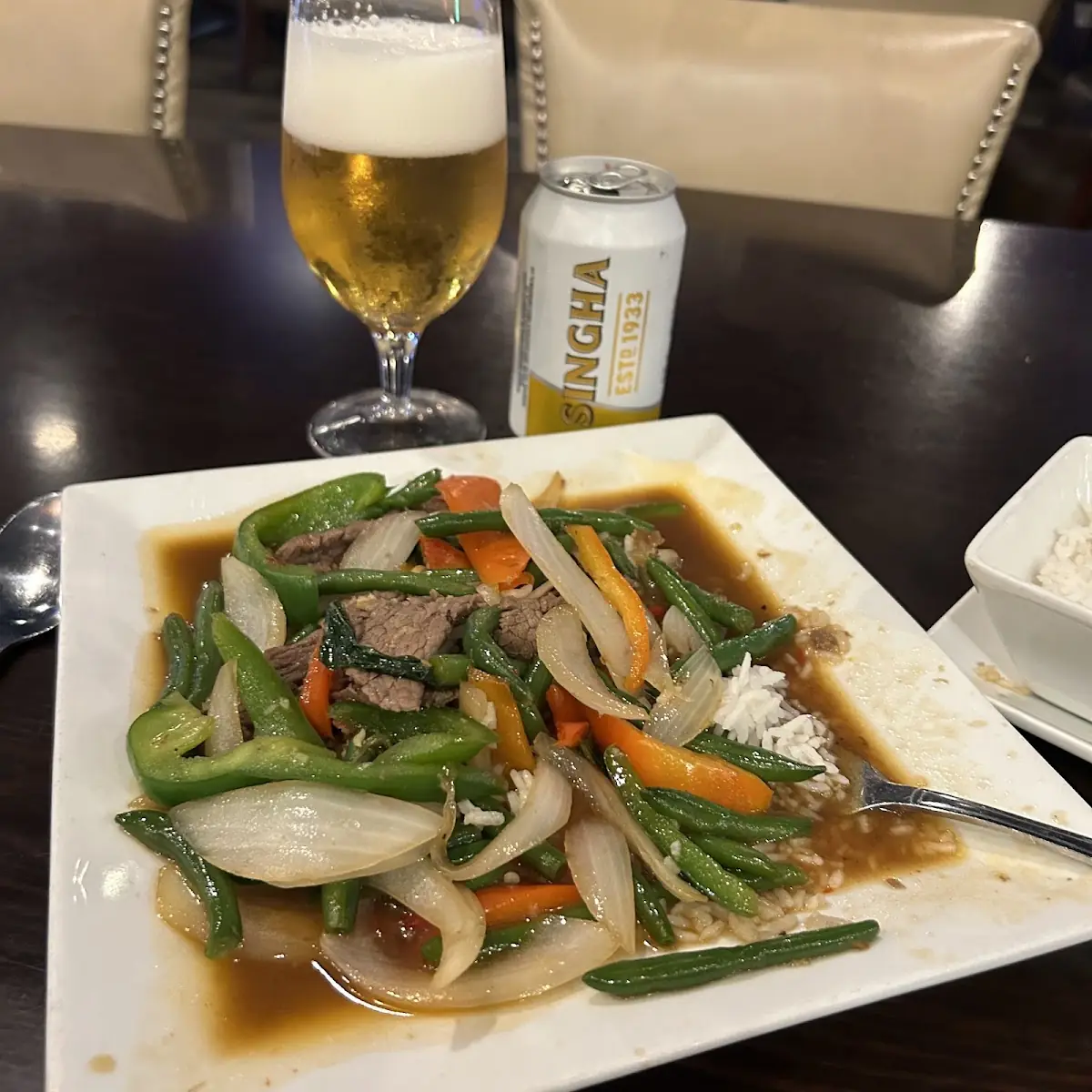 Spicy Basil Beef