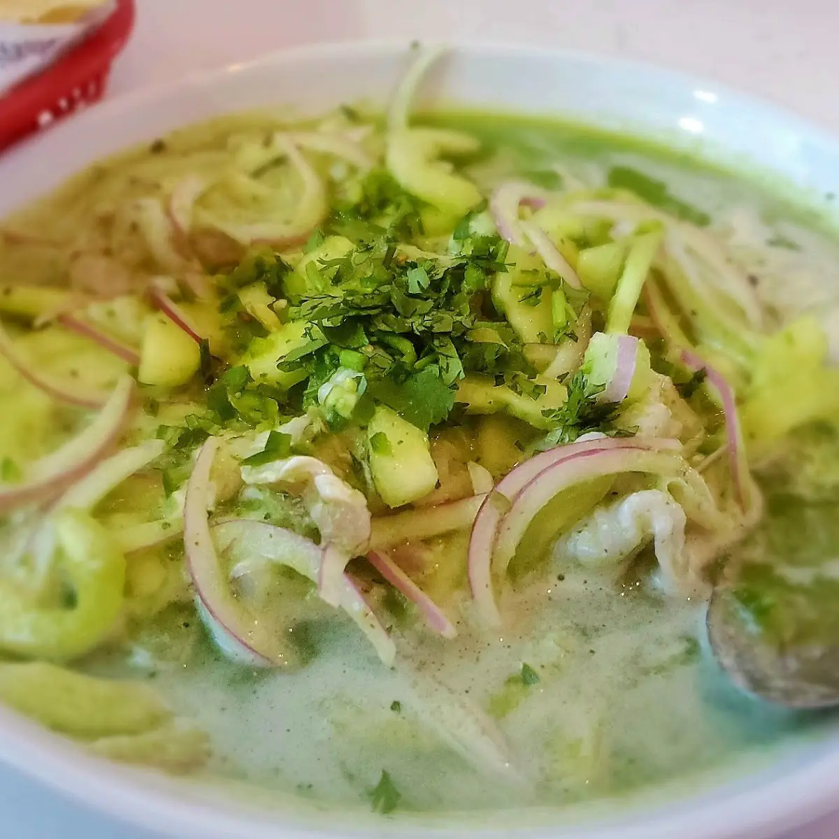 Shrimp Aguachiles Verdes