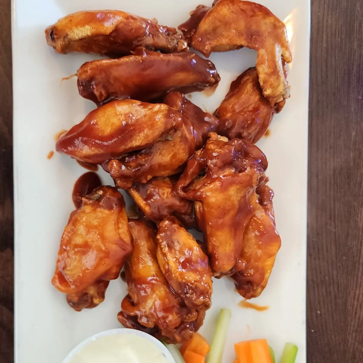 Smoked BBQ Chicken Wings