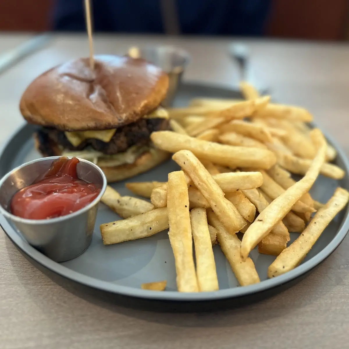 Sob Burger and Fries
