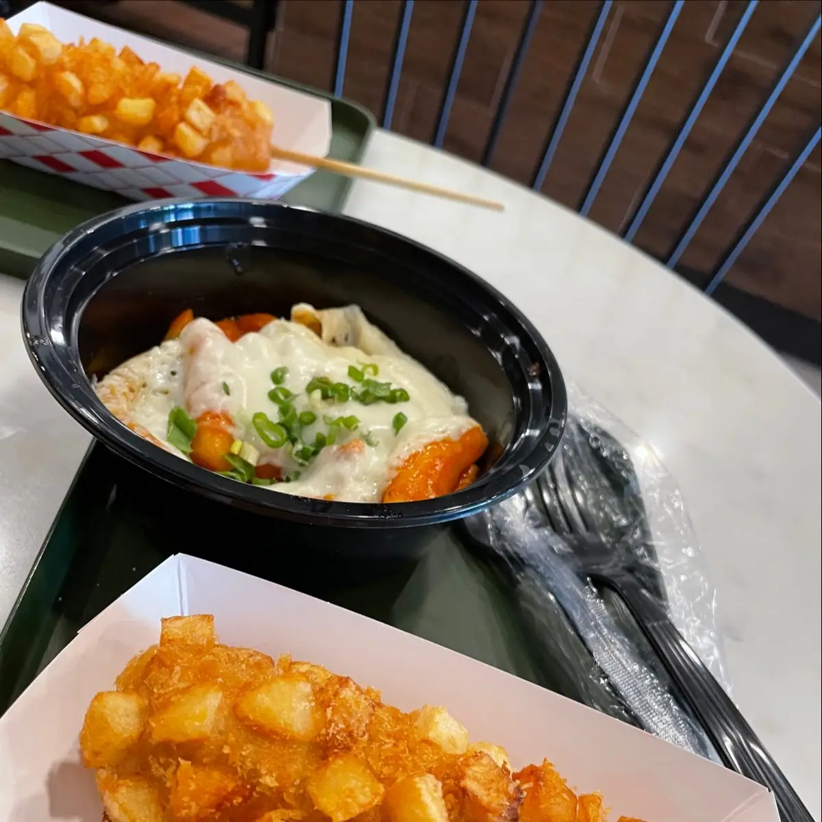 Korean Style Corn Dog &Ddukboki