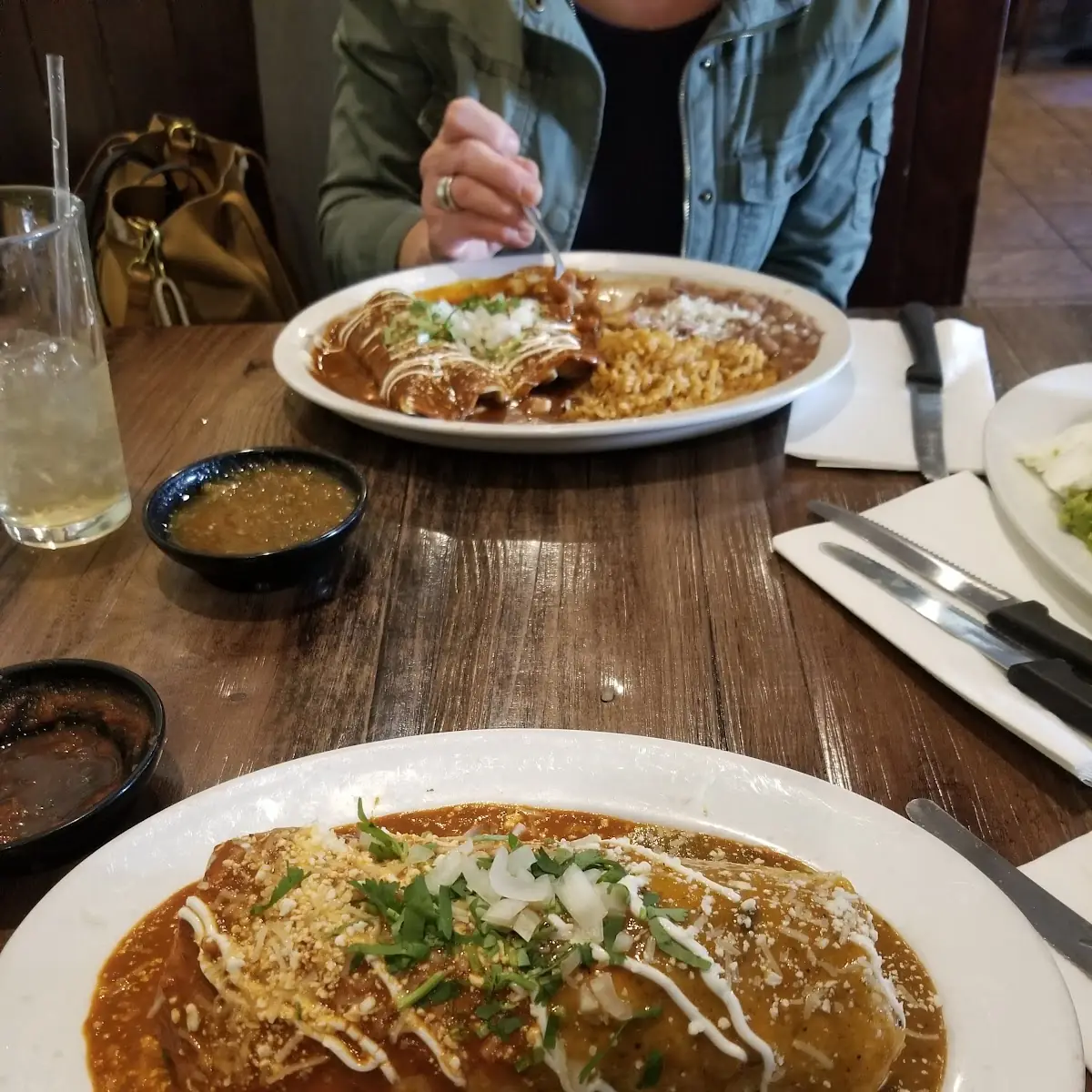 Chile Relleno Burrito with Pollo & Verde Sauce