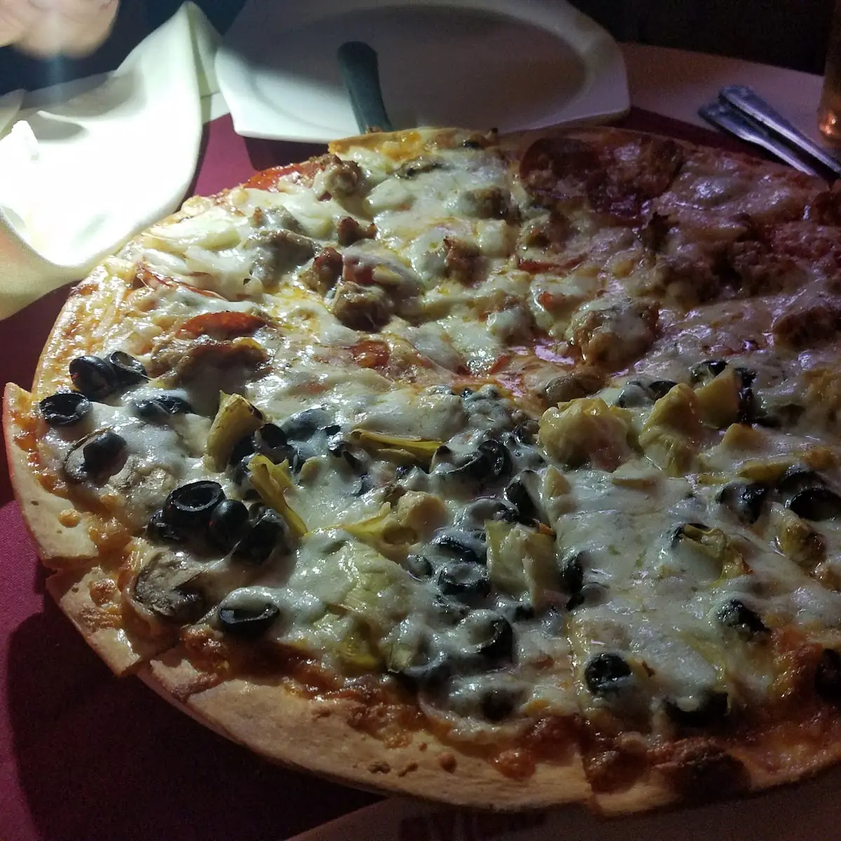 Thin Crust Pizza
