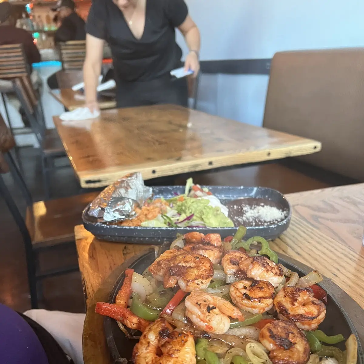 Shrimp Fajitas
